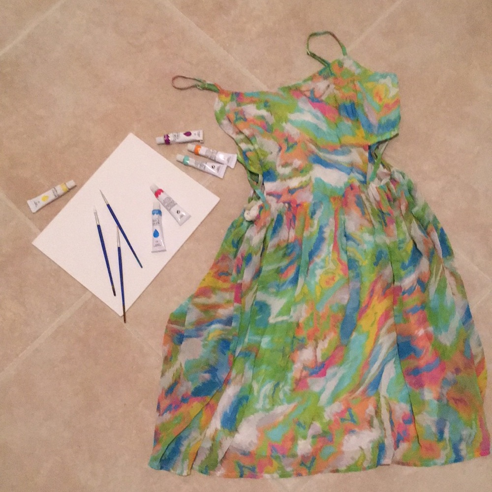 Zinga spaghetti strap dress